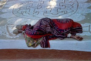 Jyoti Bhatt, Mandana (Rangoli on floor), Rajasthan, 19—